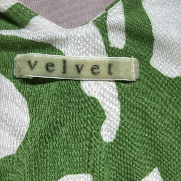 Velvet VTG Dress Babydoll Bubble Hem Forest Fairy Twee Silk Quiet Luxury USA M - Picture 11 of 16